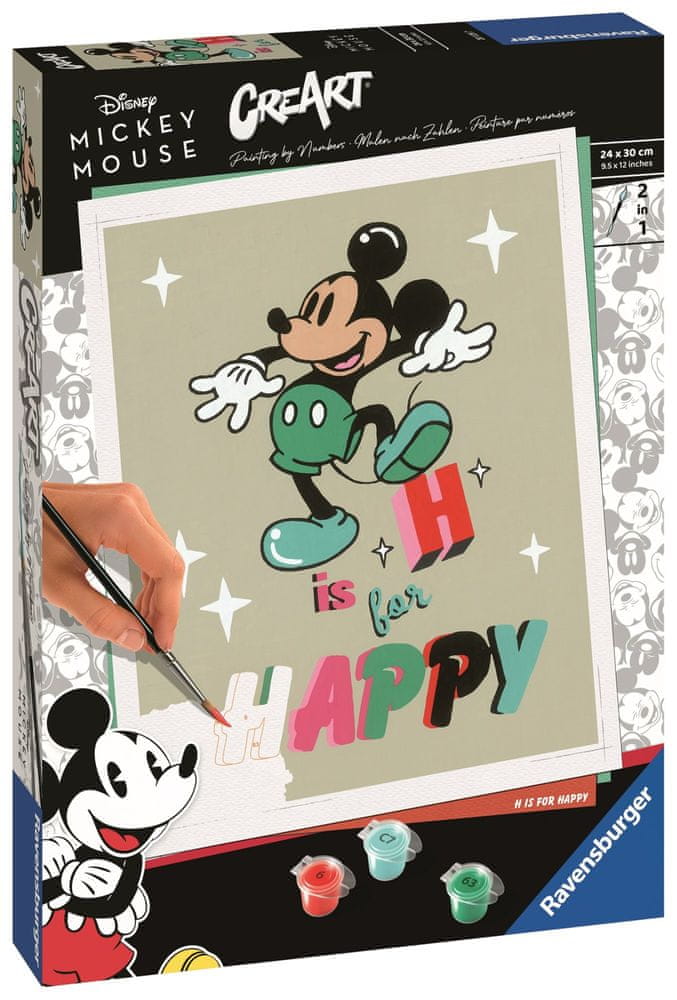 Ravensburger CreArt Disney: Mickey Mouse: H is for HAPPY